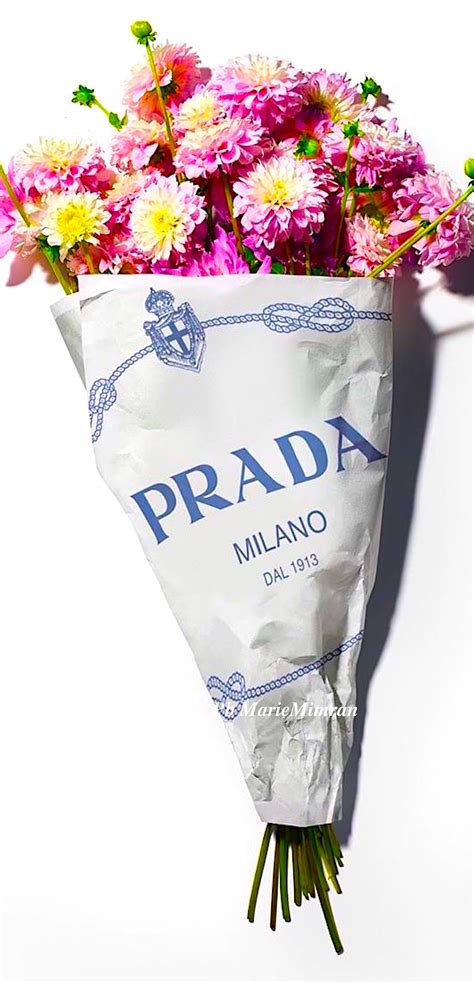 prada flower bouquet|prada floral designs.